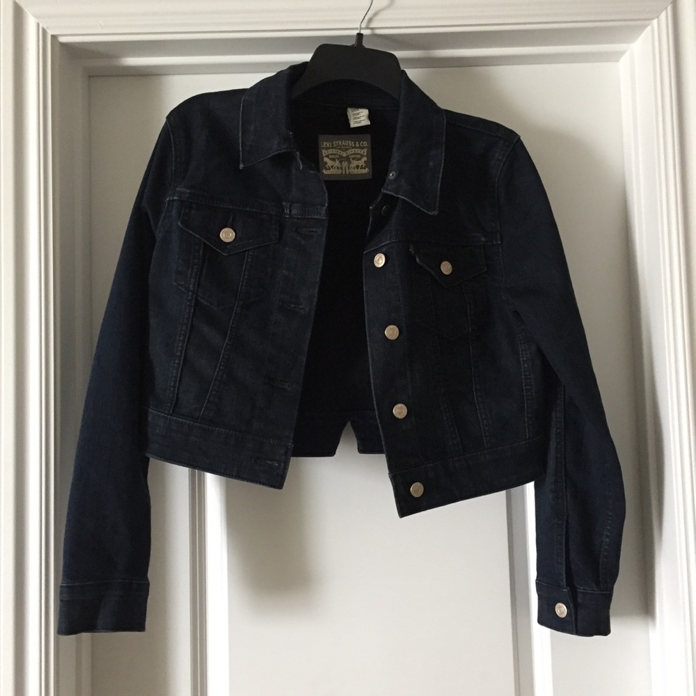 Cropped Denim Jacket